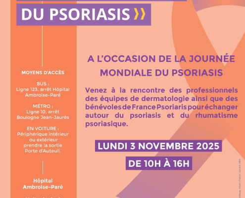 JMP 2025 @Ambroise Paré France Psoriasis